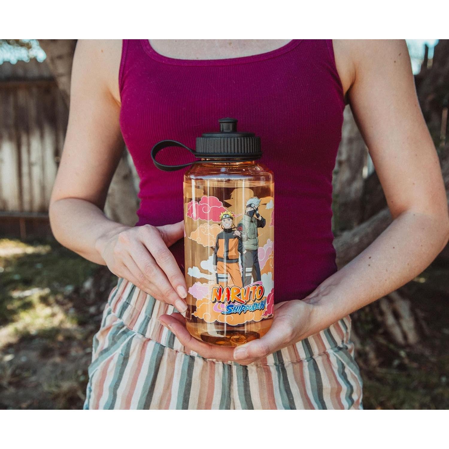 Botella de Agua Naruto Shippuden Just Funky 946ml Naranja
