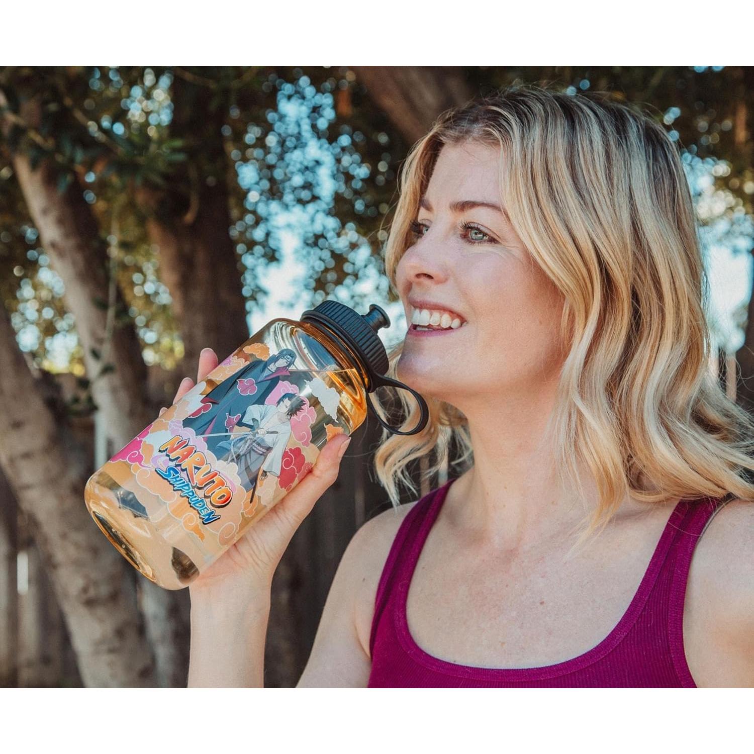 Botella de Agua Naruto Shippuden Just Funky 946ml Naranja