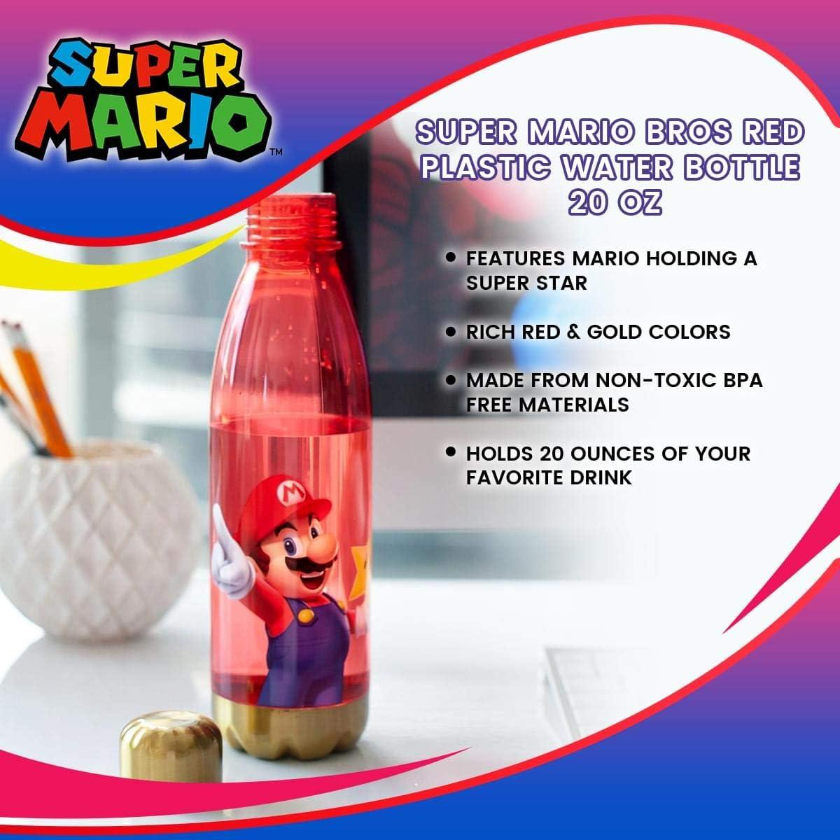 Botella de Agua Reutilizable Nintendo Super Mario 590 ml