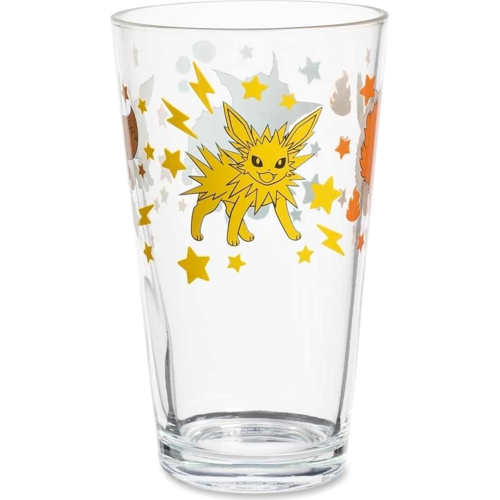 Juego de 2 Vasos de Cristal Pokémon Center Eevee 473 ml