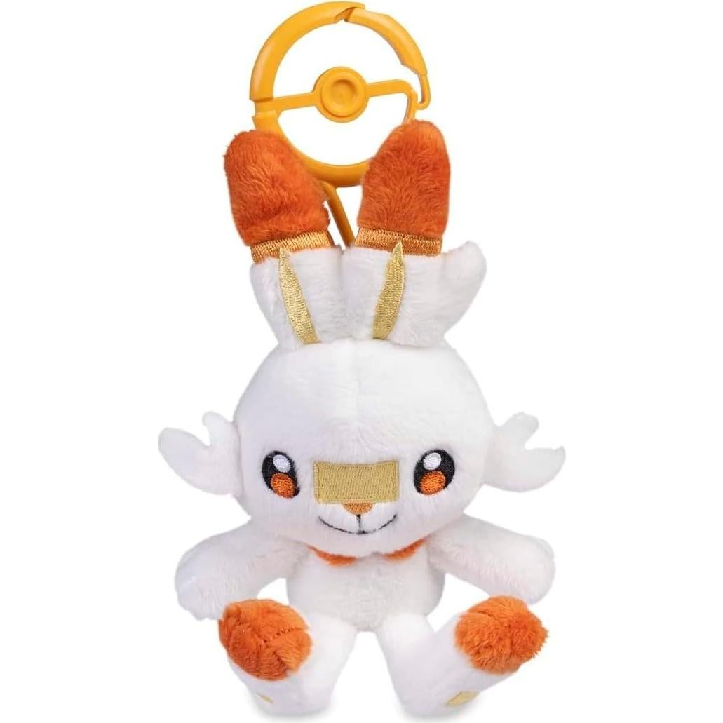 Llave de Peluche Scorbunny Centro Pokémon 7.6x9.9x18.5 cm