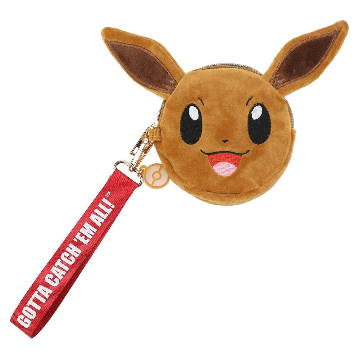 Monedero Pokemon Eevee 13 cm Bioworld con orejas 3D