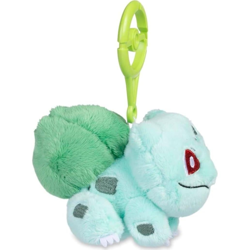 Llave de Peluche Bulbasaur Pokémon 13.5 cm con Cierre Poké Ball
