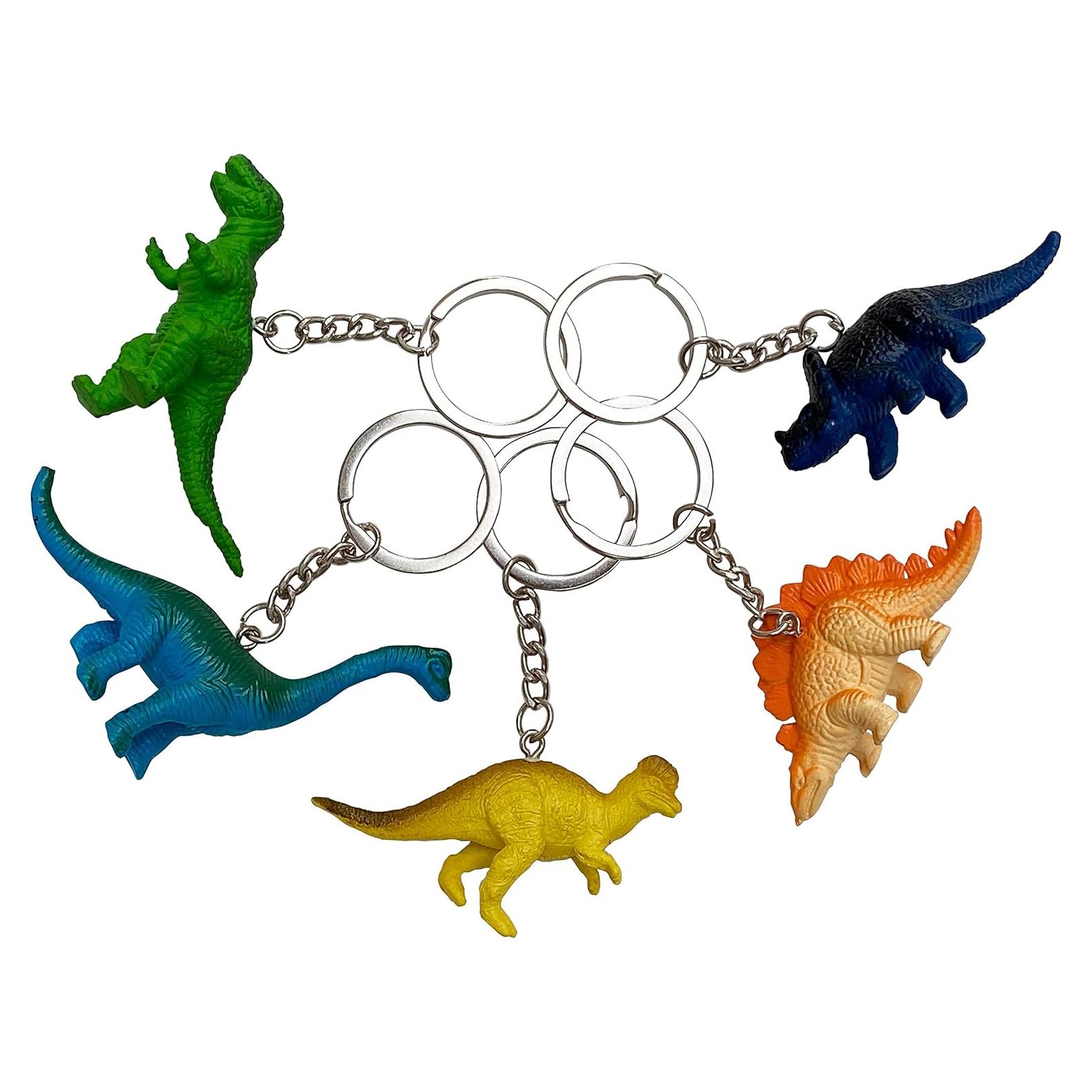 Llaveros de Dinosaurio Dinofactory - 5 Piezas Unisex