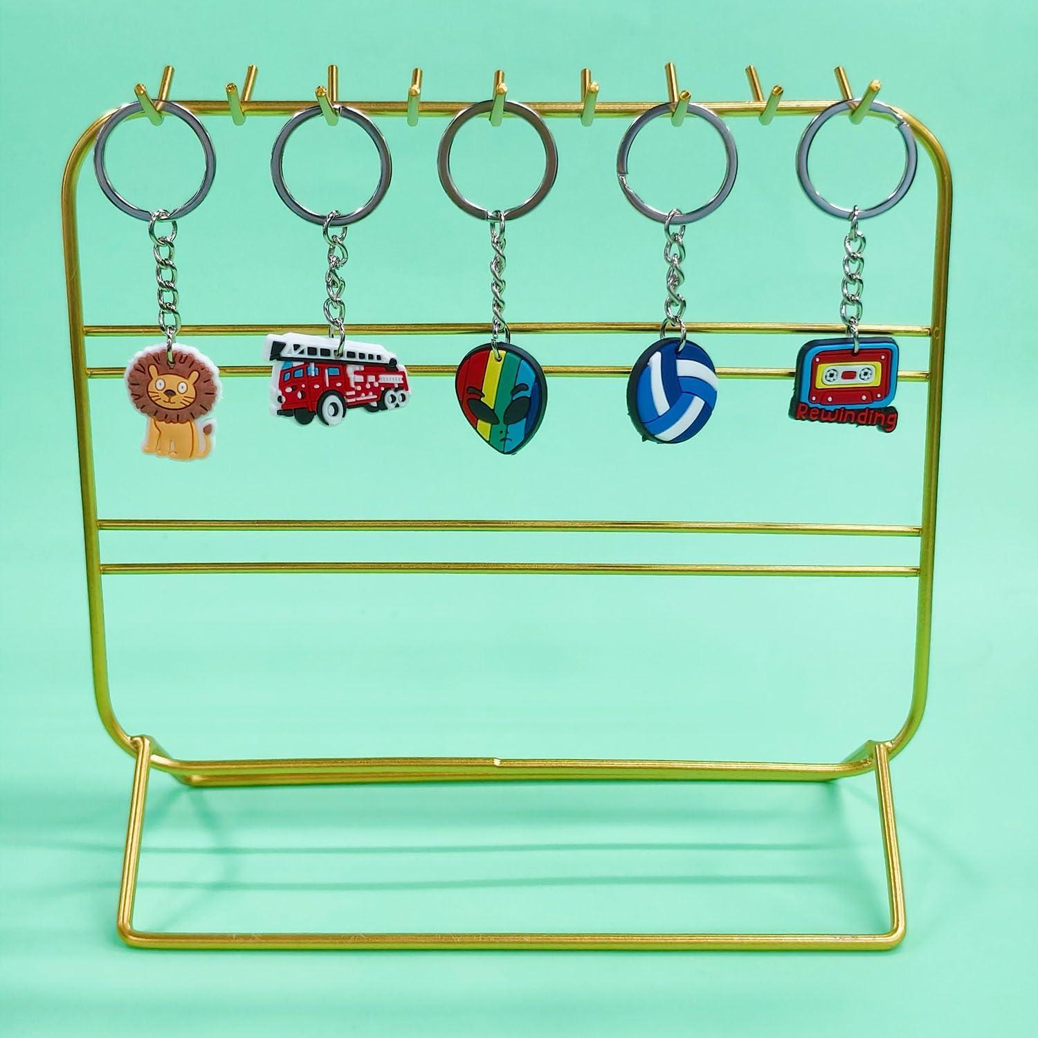 Llavero Aleatorio Gibleitz 100pcs Diseño Único Colorido