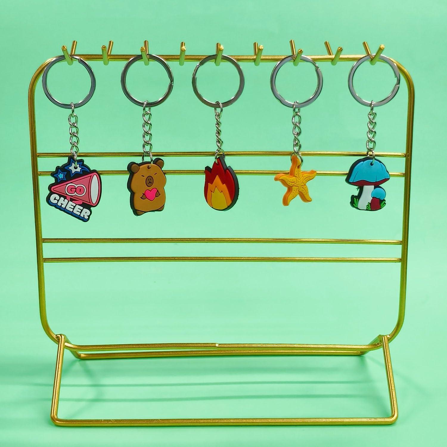 Llavero Aleatorio Gibleitz 100pcs Diseño Único Colorido