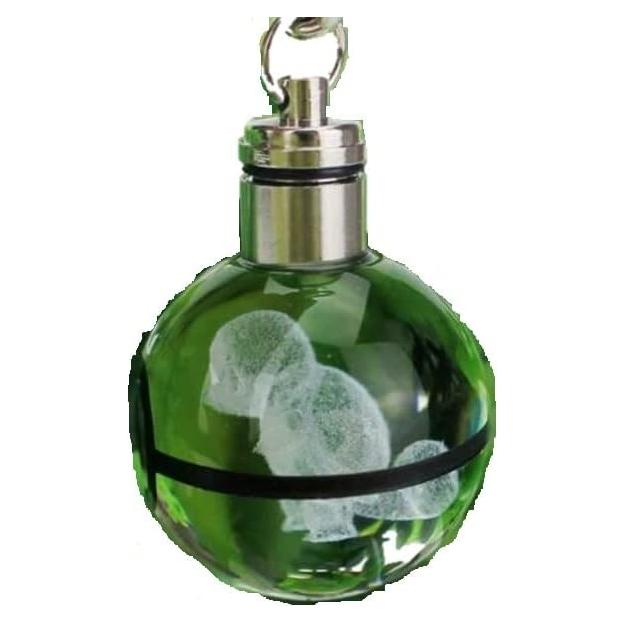 Llavero de Cristal LED 3D Grabado a Láser Crystal Universe