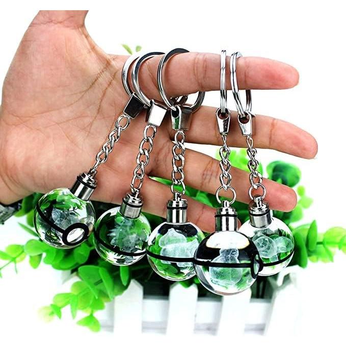 Llavero de Cristal LED 3D Grabado a Láser Crystal Universe