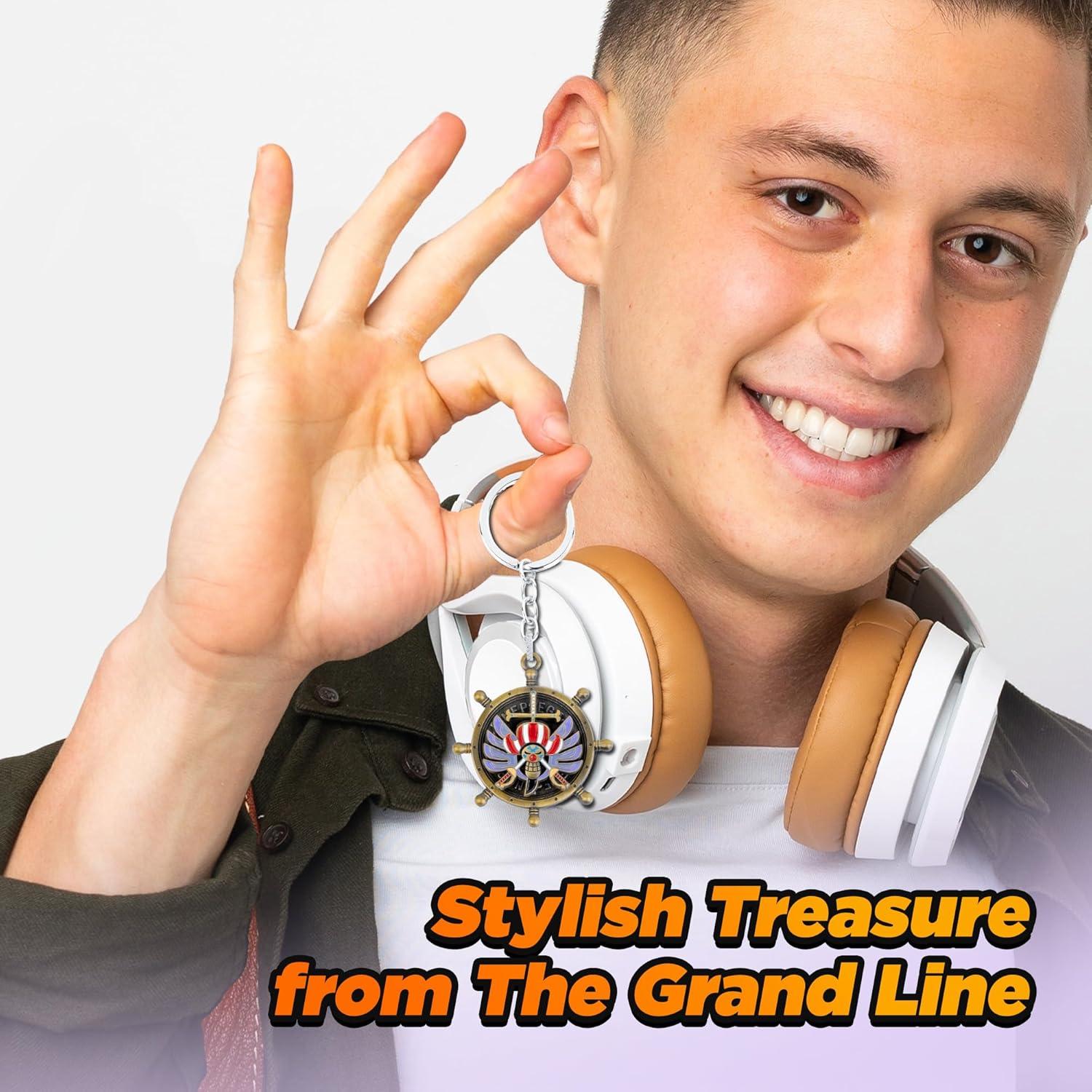 Llavero One Piece Luffy Oro Premium Coleccionable 5cm