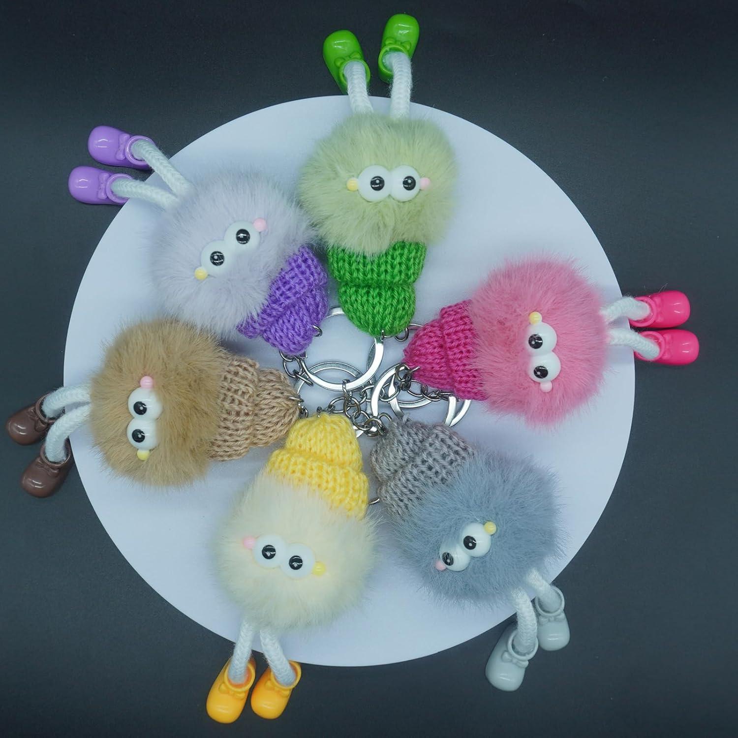 Llavero de Peluche Kawaii SRYTCYDA para Mujeres 15.5cm