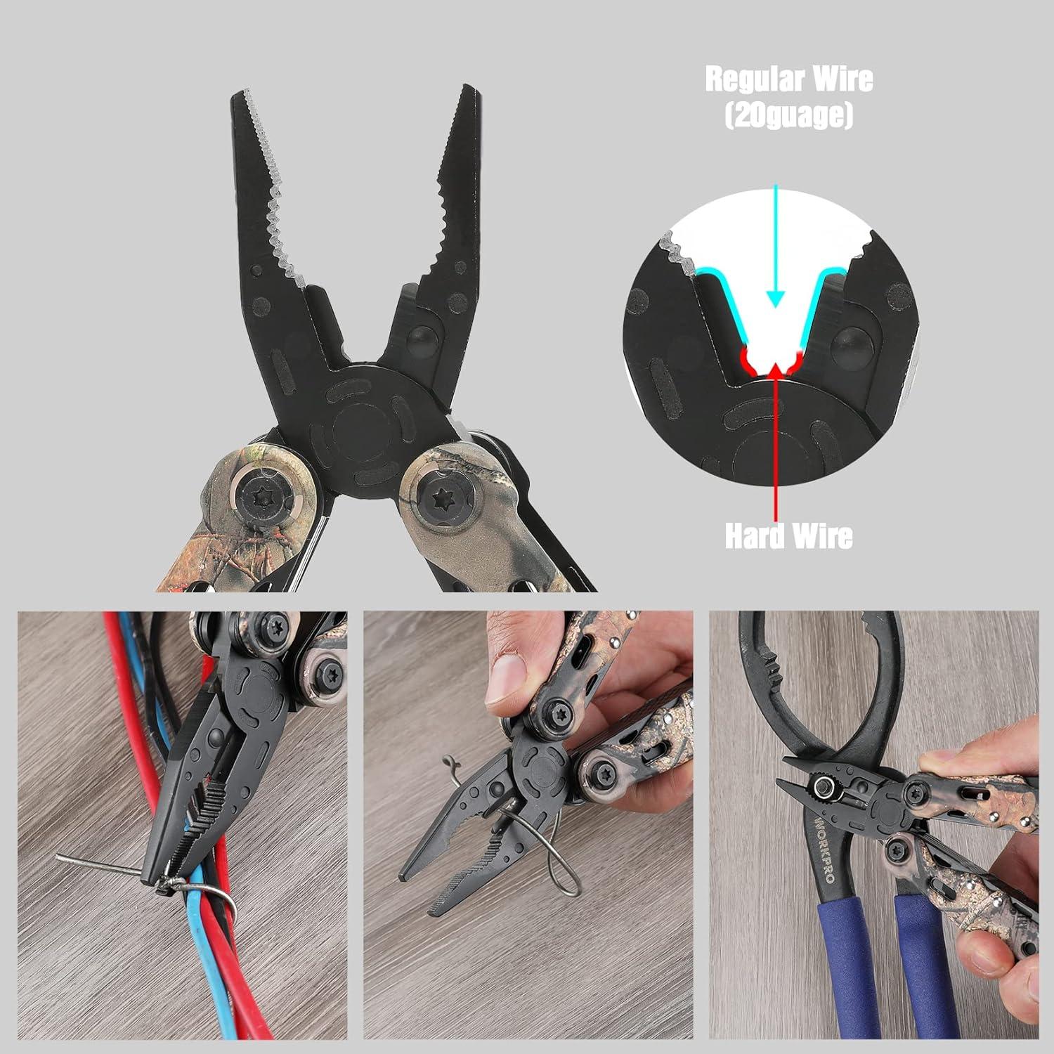 Multi-herramienta 13 en 1 MOSSY OAK Camo Plegable