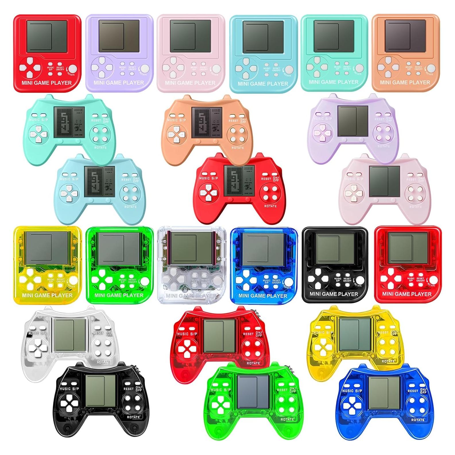 Paquete de 24 llaveros de videojuegos DOEA para niños