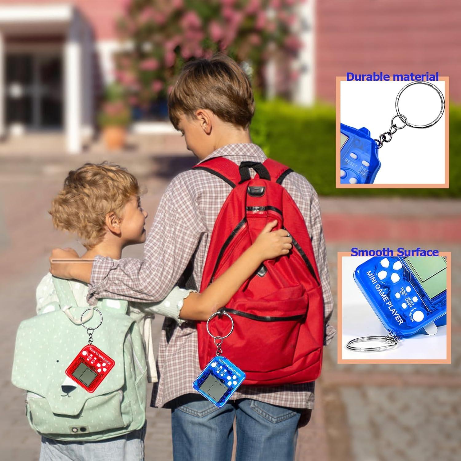 Paquete de 24 llaveros de videojuegos DOEA para niños