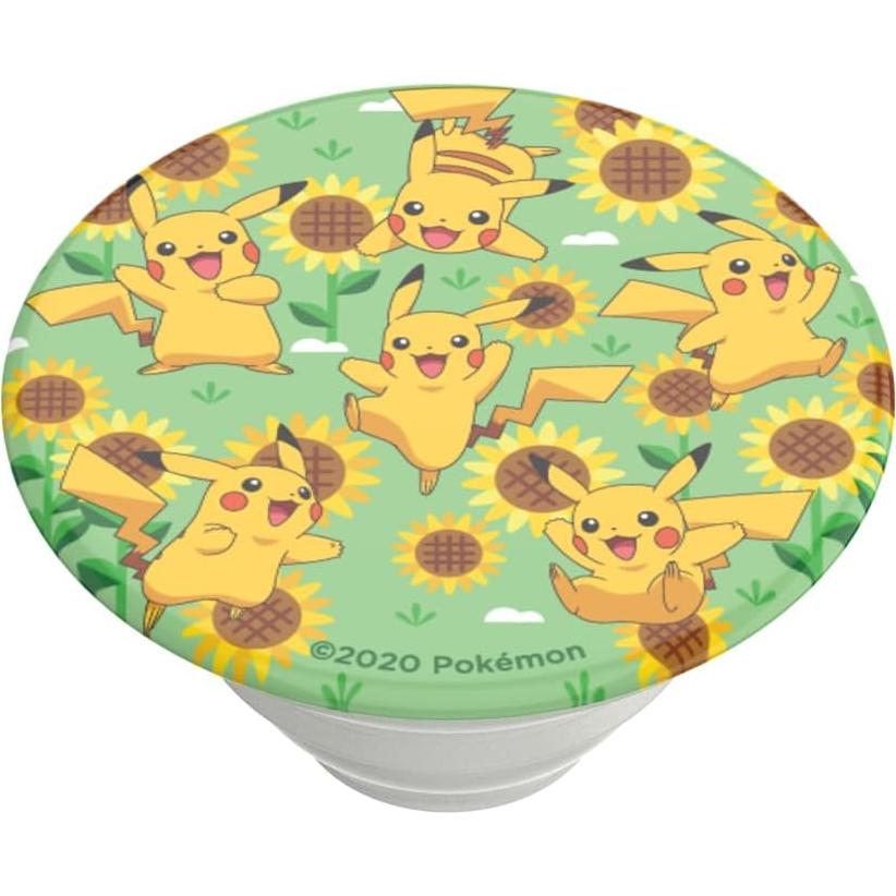 ​​​​PopSockets Phone Grip with Expanding Kickstand, Adhesive Grip, Pokemon - Pikachu Pattern