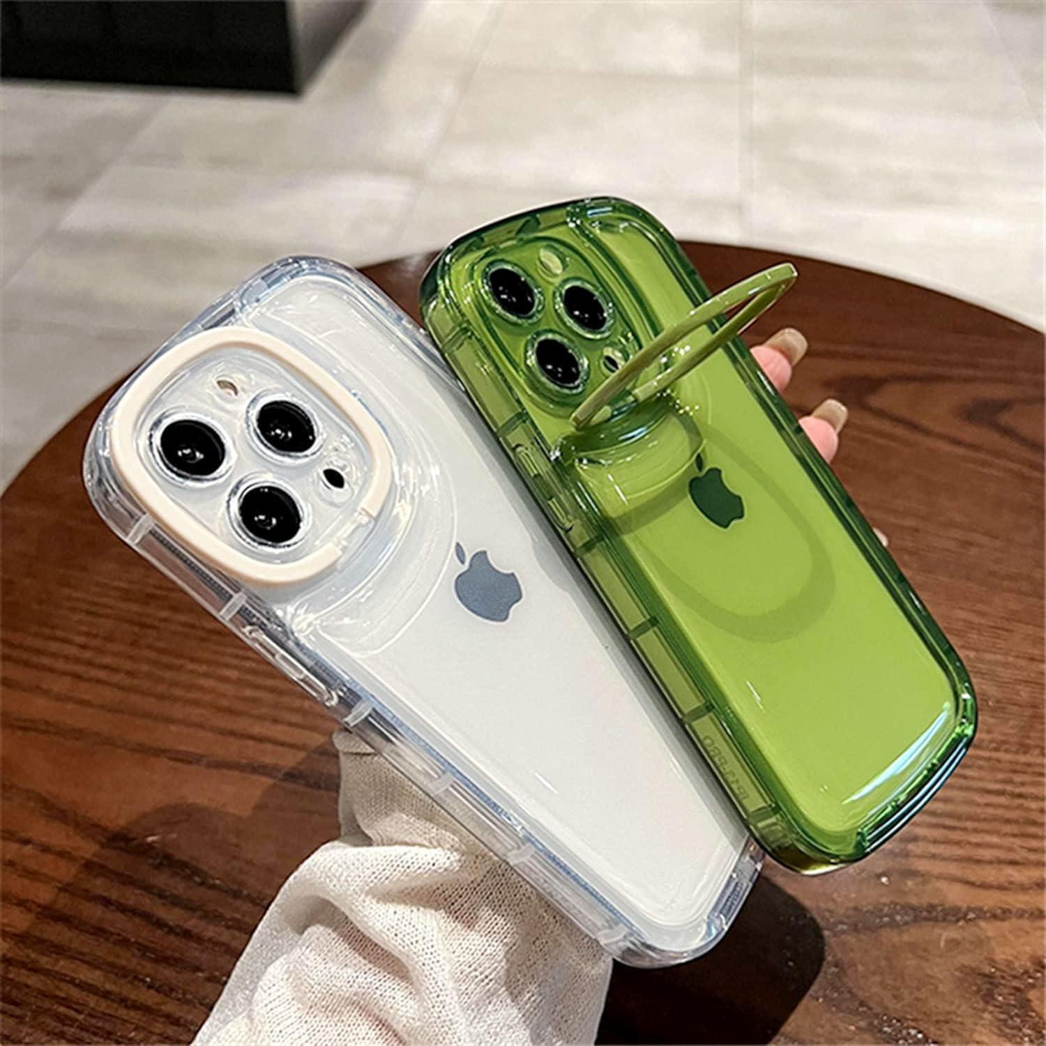 Funda TPU Ownest para iPhone 13 Pro con Soporte Verde