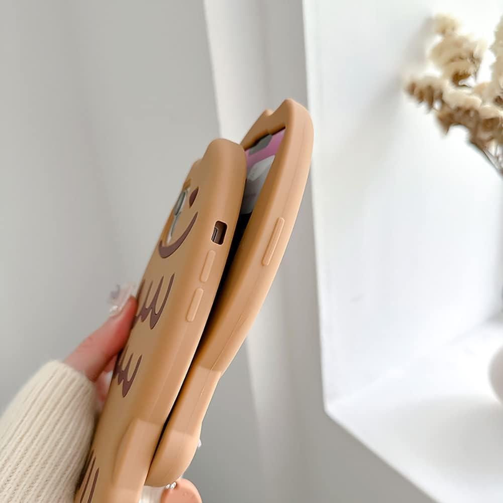 Funda de Silicona Suave 3D Taiyaki para iPhone 16 Pro Max