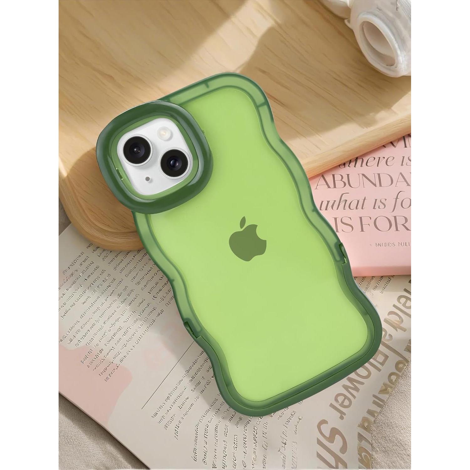 Funda protectora para iPhone 14/13 Kaislandy con soporte