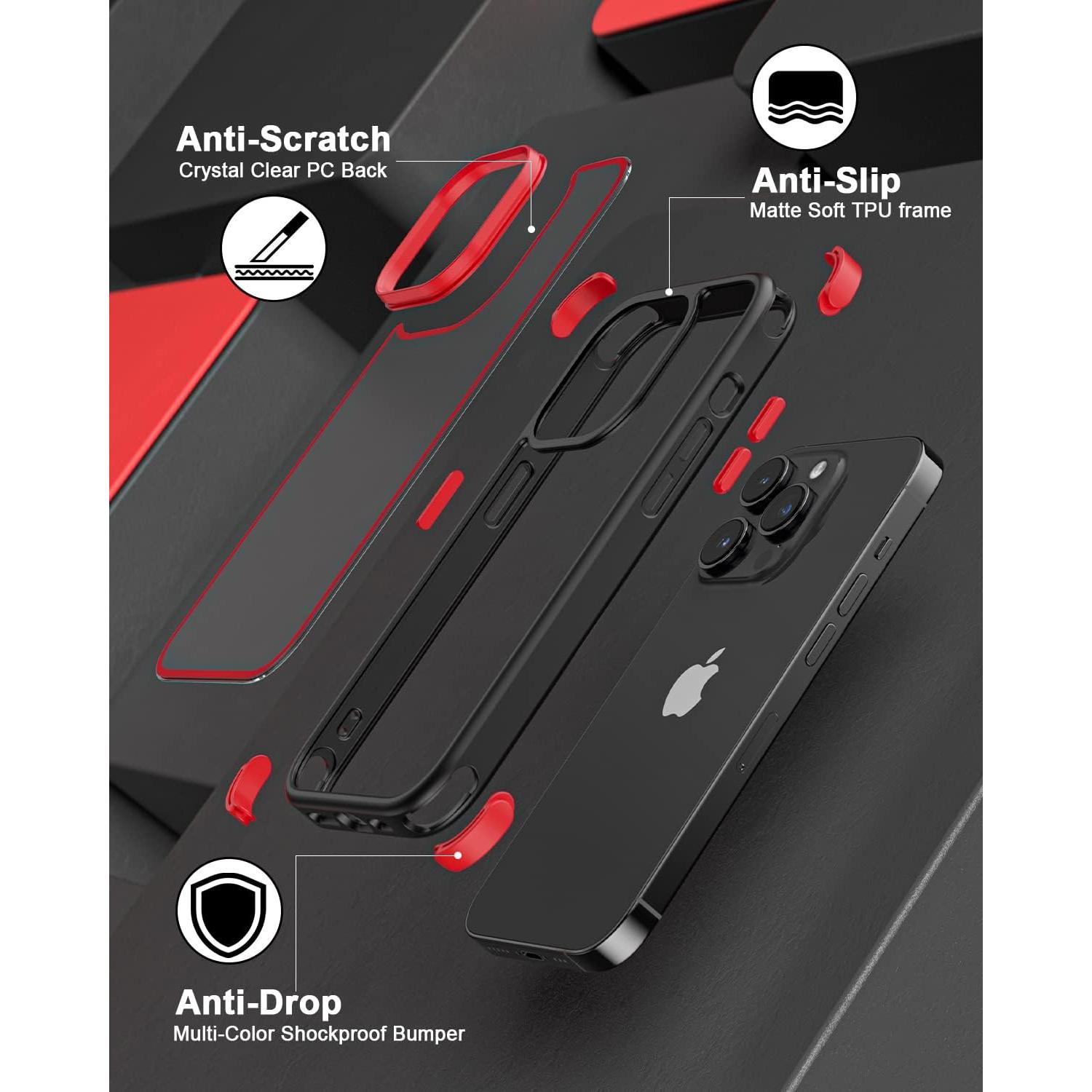 Funda Protectora para iPhone 13 Pro MobNano Multicolor