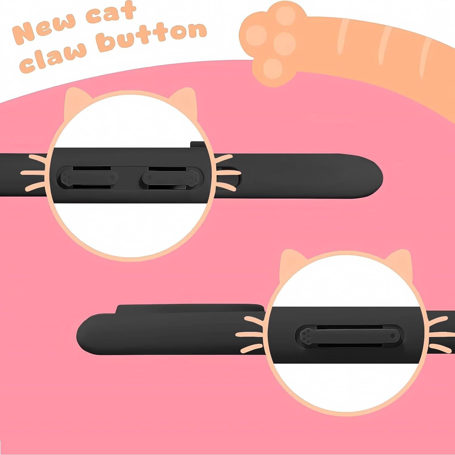 Funda Silicona Suave Uioeua para iPhone 14 Pro Max - Negro