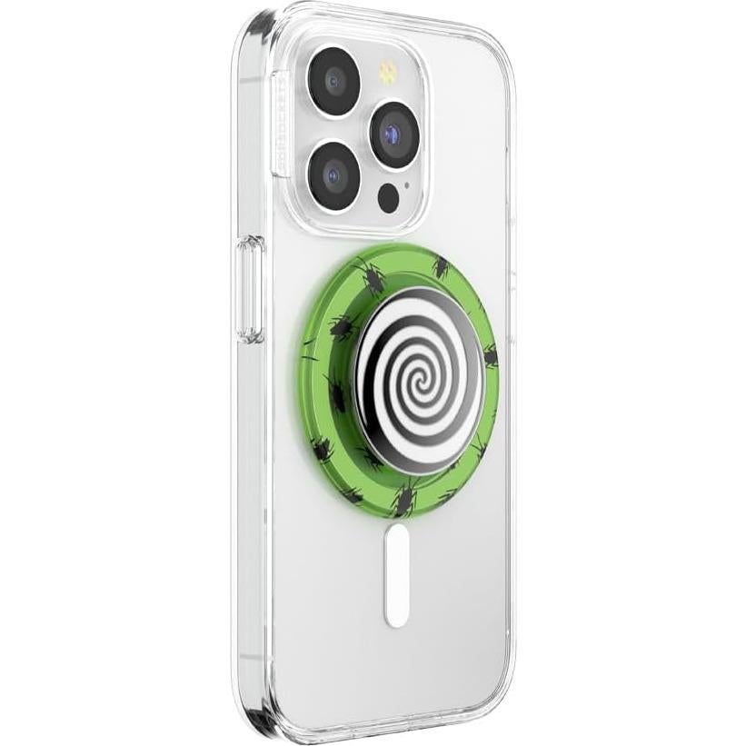 PopSockets Beetlejuice Agarre Magnético para Teléfono MagSafe