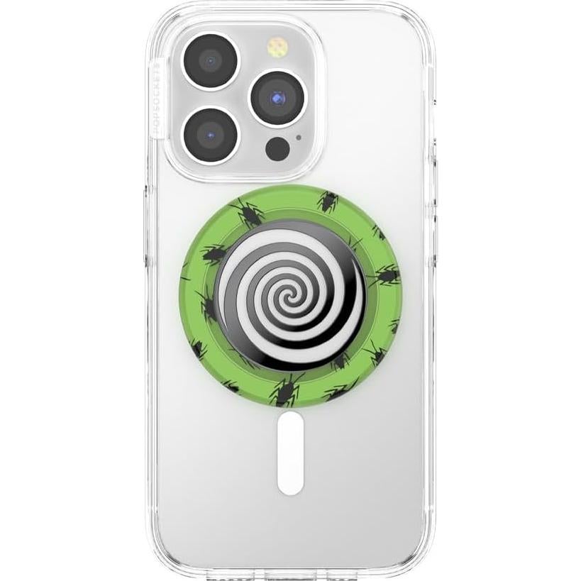 PopSockets Beetlejuice Agarre Magnético para Teléfono MagSafe