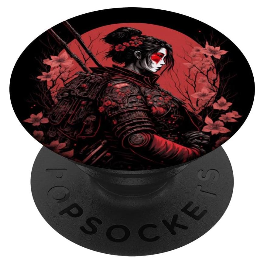 PopSocket Kawaii Waifu Anime Negro 10.9x8.6 cm PopSockets