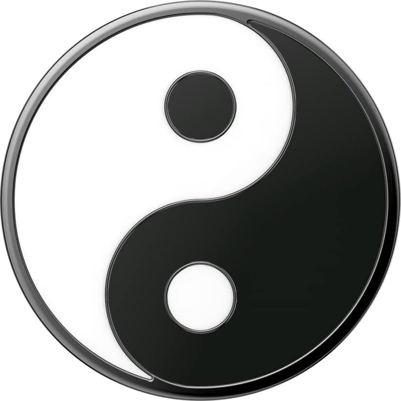 Agarradera para teléfono PopSockets Yin Yang - Soporte adhesivo