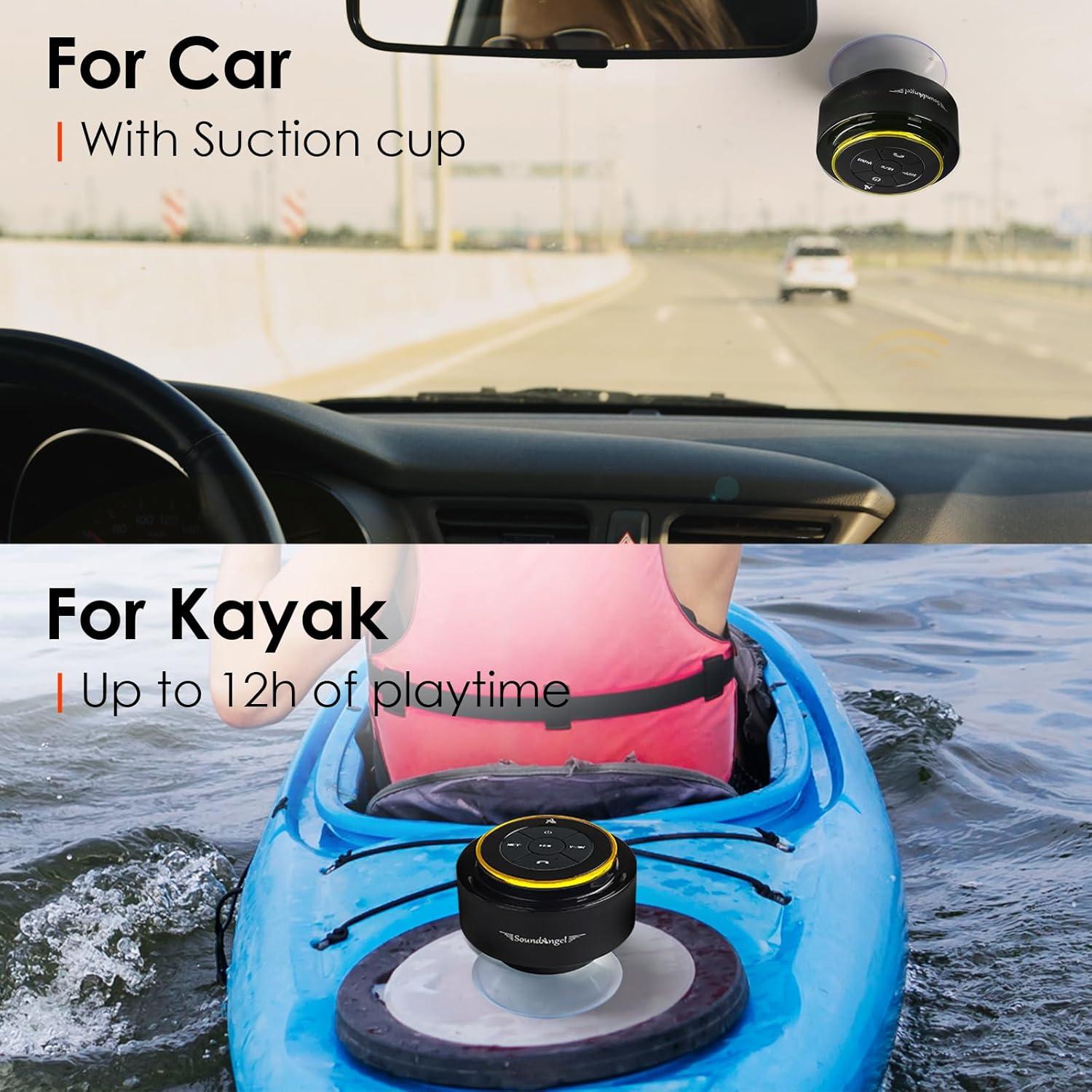 Altavoz de Ducha Inalámbrico XLEADER SoundAngel Mate IPX7