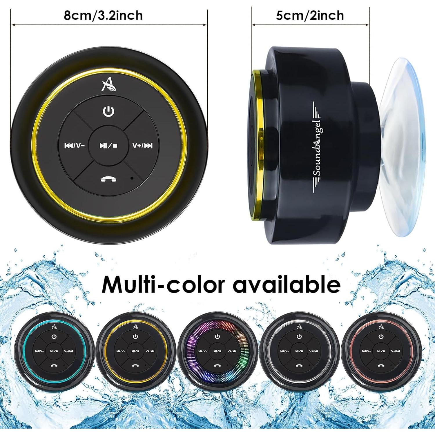 Altavoz de Ducha Inalámbrico XLEADER SoundAngel Mate IPX7