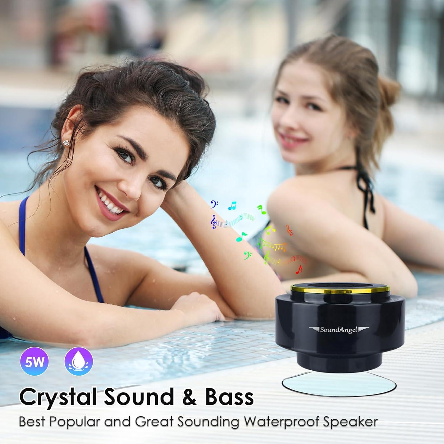 Altavoz de Ducha Inalámbrico XLEADER SoundAngel Mate IPX7