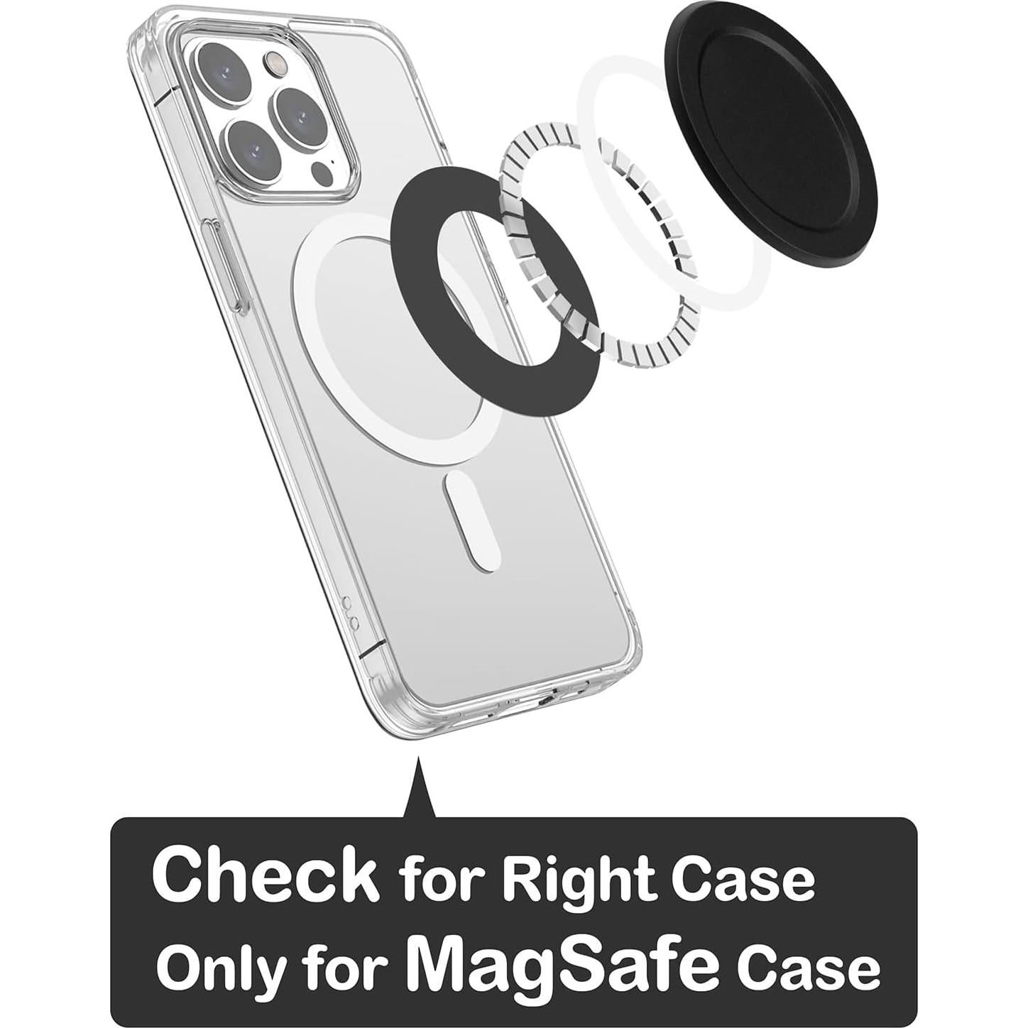 Base Magnética Metisinno para iPhone MagSafe - Negro