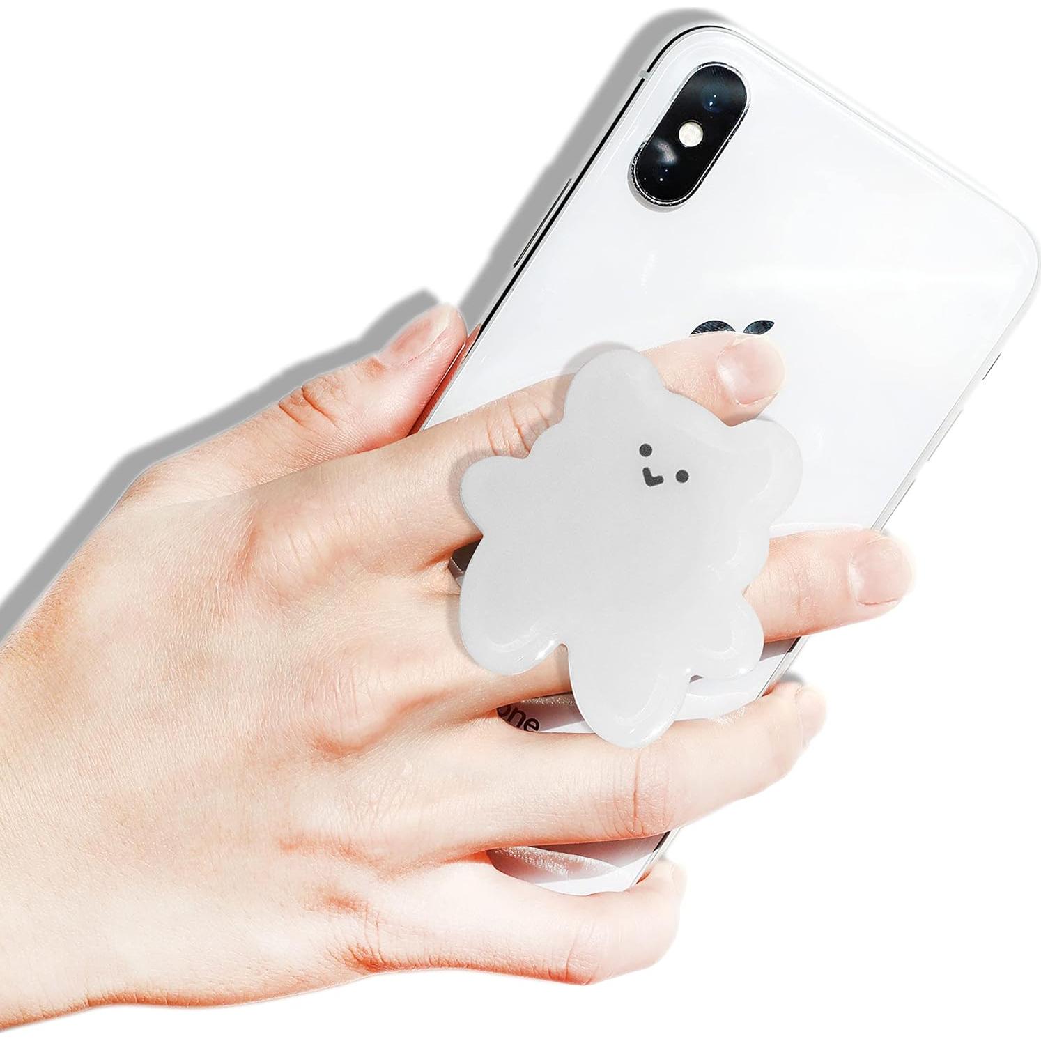 Soporte de Agarre GRIPONG Oso 2D Expandible para Móviles