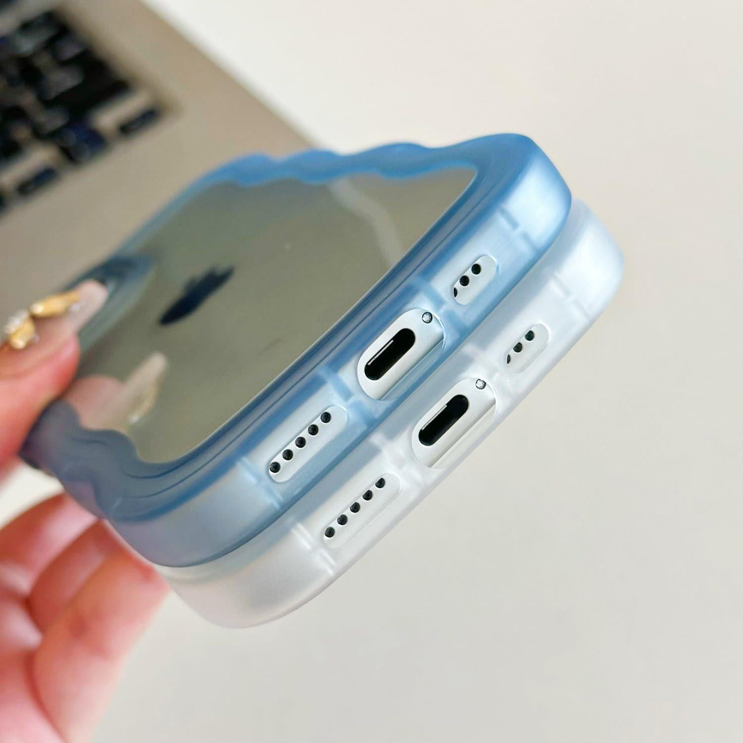 Funda Protectora IUFRIWOT para iPhone 14 6.1" Silicona Púrpura