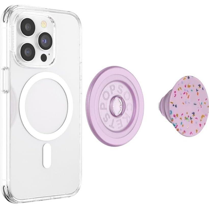 PopSockets Agarre Magnético para Teléfono MagSafe Sugar Plum