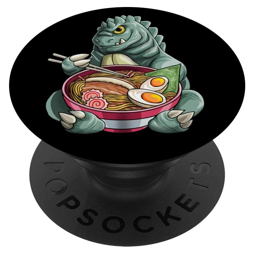 PopGrip Adhesivo PopSockets Kawaii Kaiju Fideos Ramen Anime