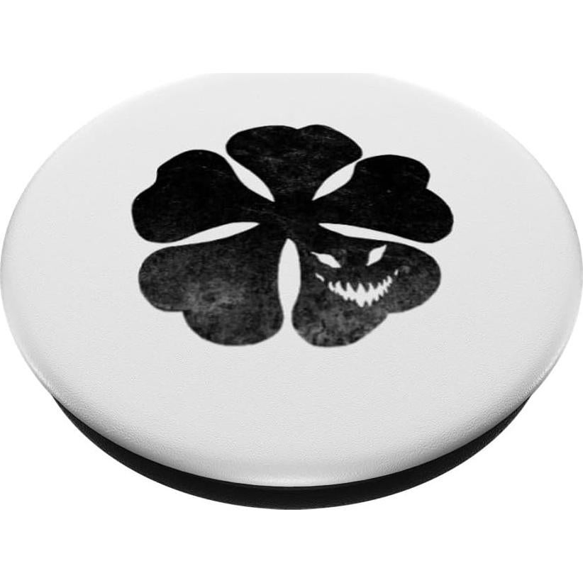PopSockets Adhesivo PopGrip Trébol Negro 4.1x1.3cm