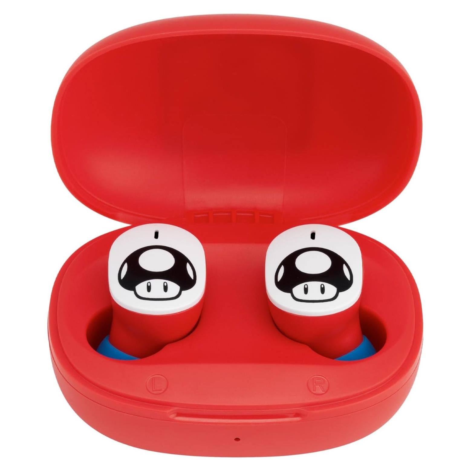 Auriculares Inalámbricos eKids Mario con Micrófono y Estuche