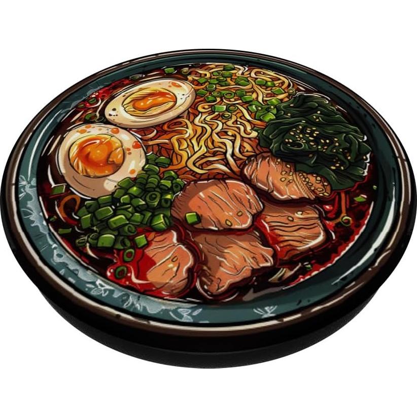 PopSockets Adhesivo PopGrip Ramen Japonés Kawaii 10.9x8.6cm