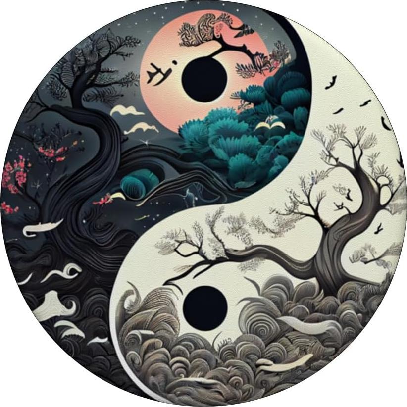 PopSocket Yin Yang Día y Noche 10.9x8.6cm PopSockets