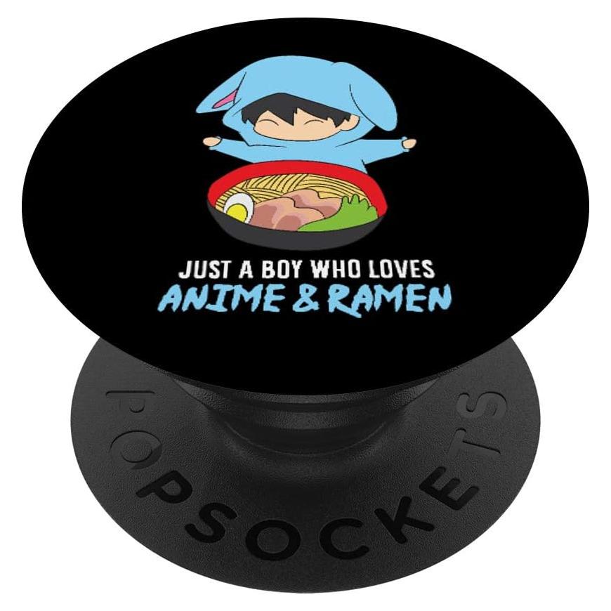 PopSocket Anime Chicos Ramen PopGrip Intercambiable