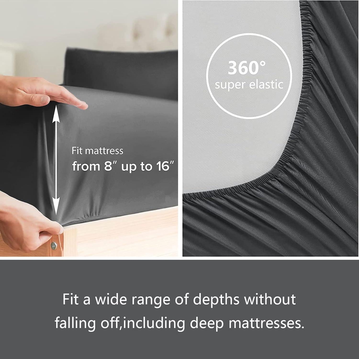 Juego de Ropa de Cama Gamer Z.Jian HOME 6 Piezas Queen