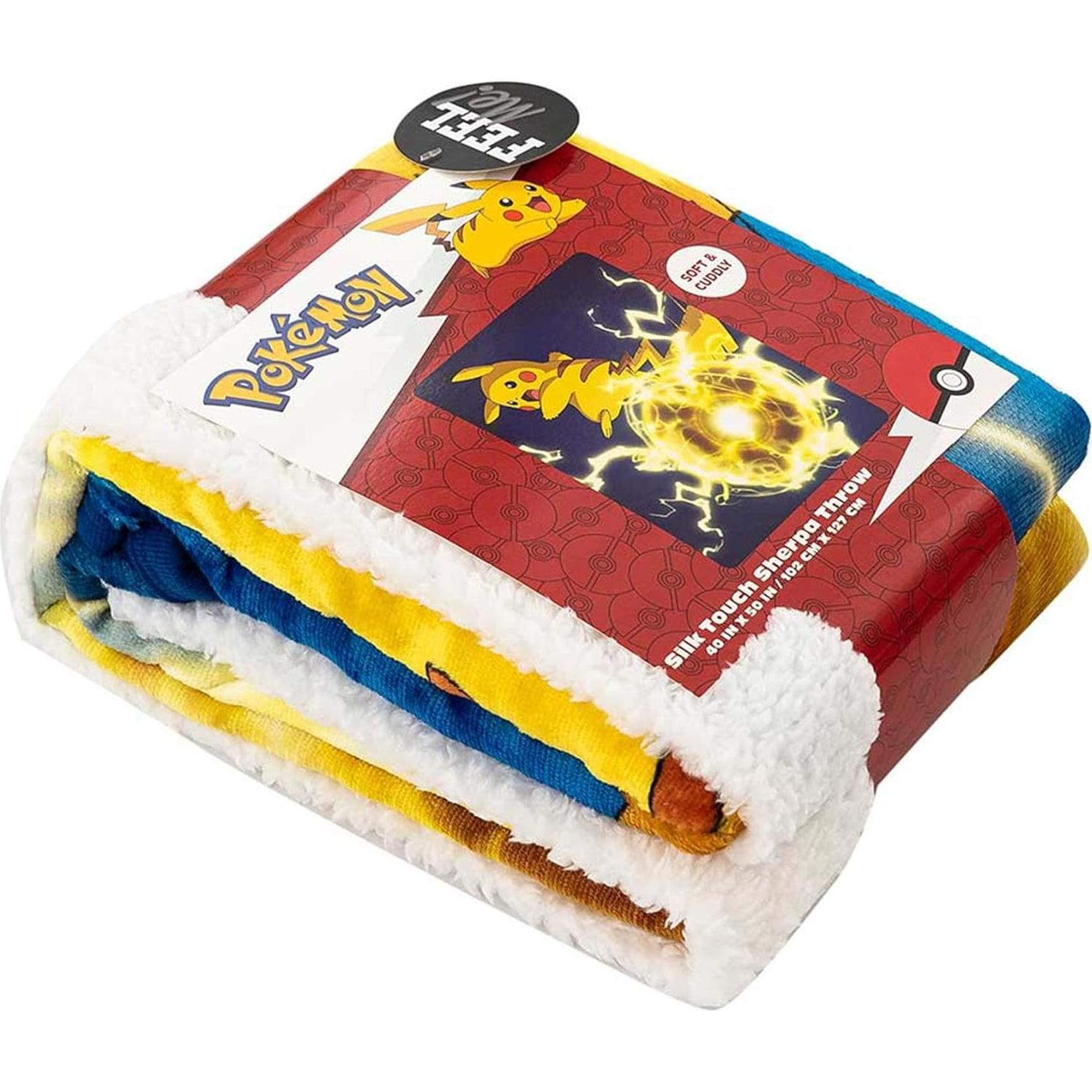 Manta de Lanzamiento Sherpa Pokemon Northwest 101.6x127cm