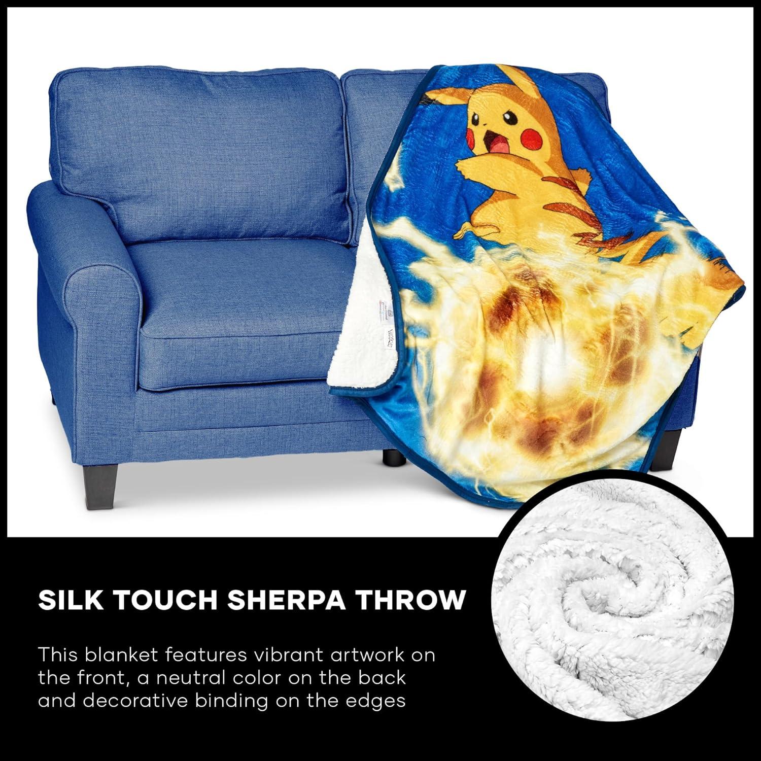 Manta de Lanzamiento Sherpa Pokemon Northwest 101.6x127cm