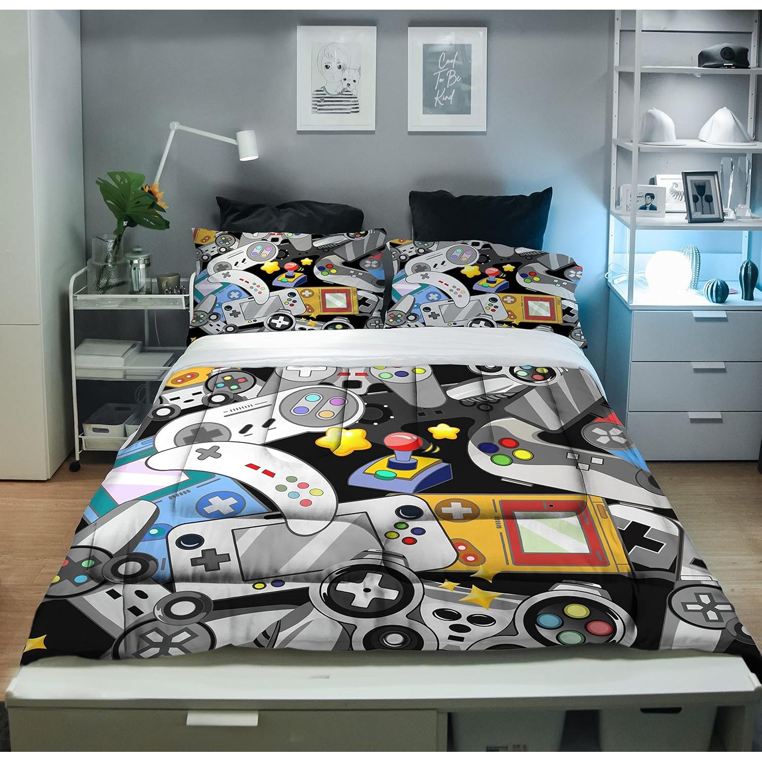 Edredón Completo Gaming Sunnycitron 208x228 cm 3D Niños