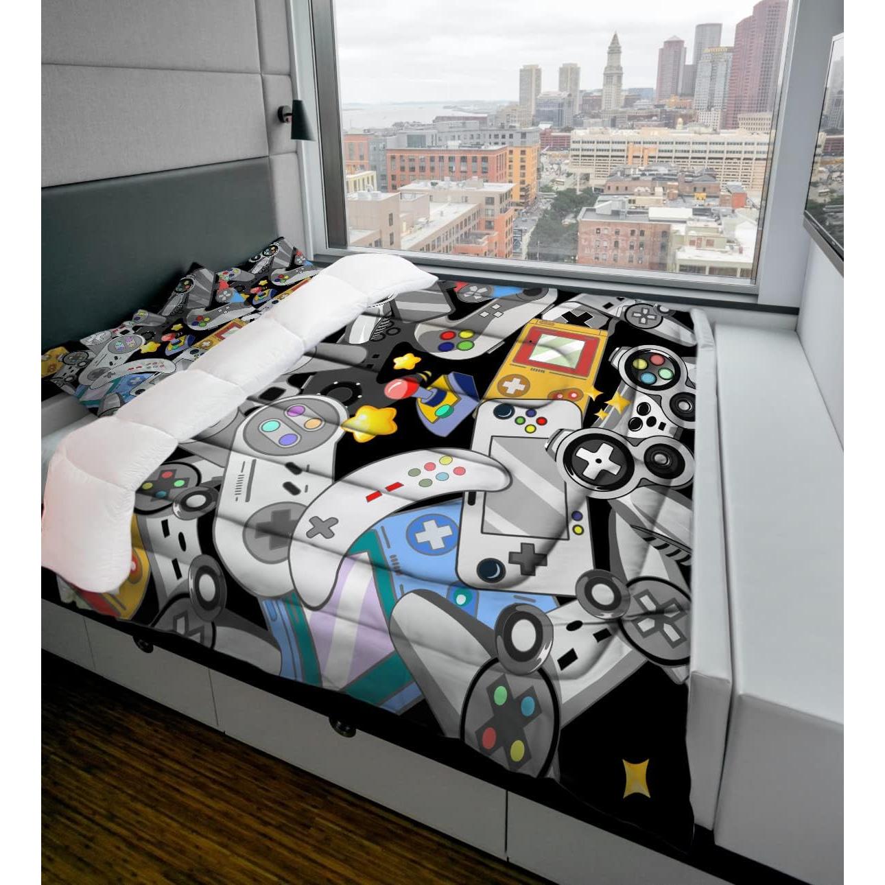 Edredón Completo Gaming Sunnycitron 208x228 cm 3D Niños