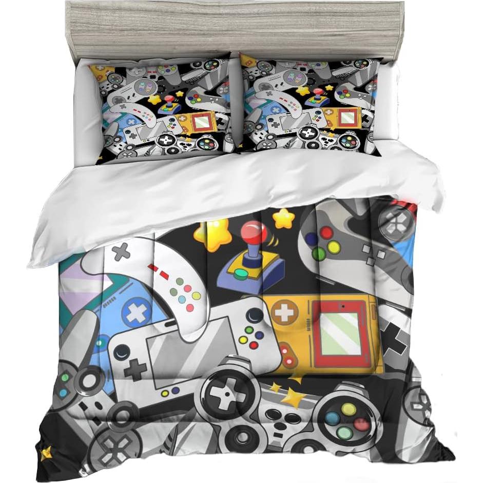 Edredón Completo Gaming Sunnycitron 208x228 cm 3D Niños