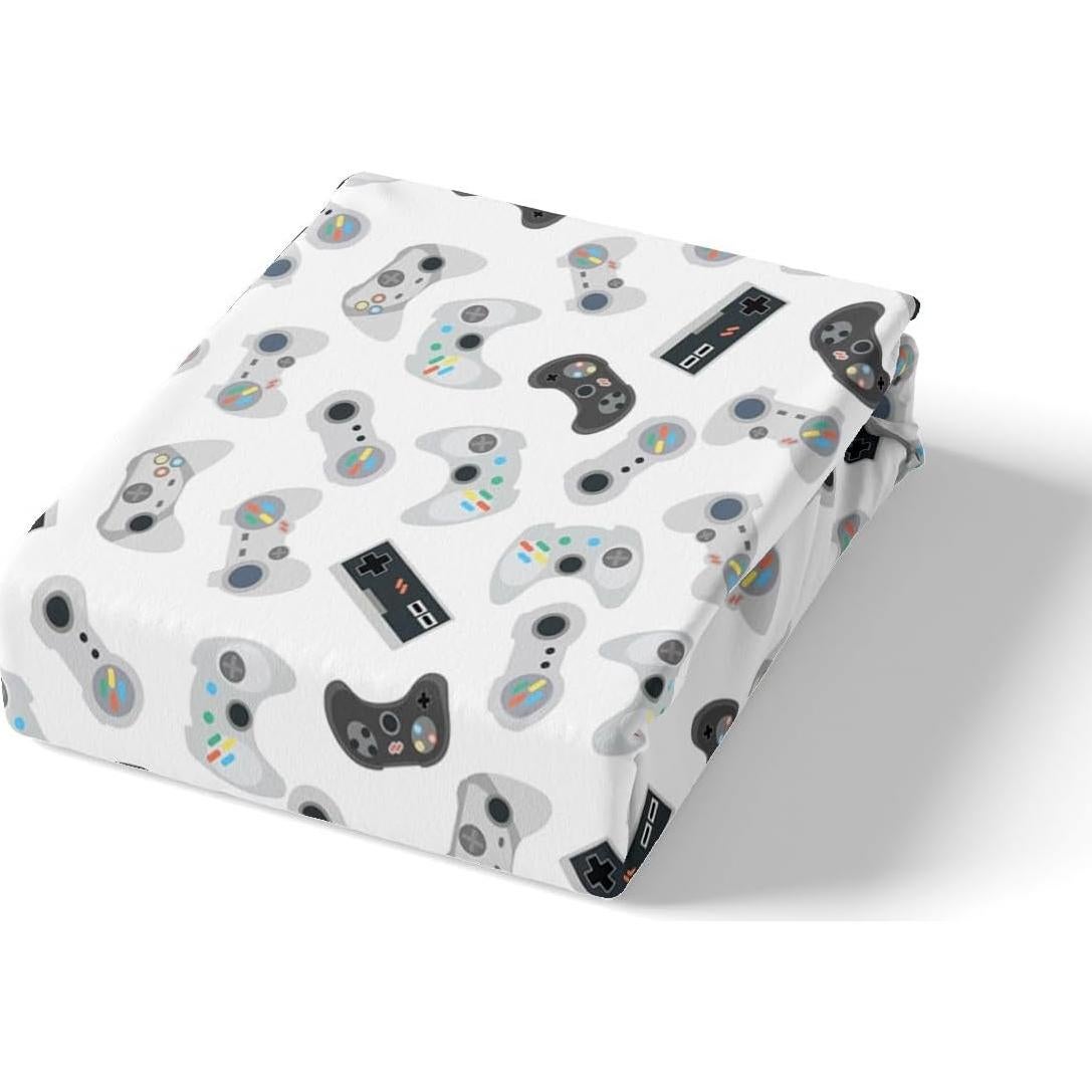 Juego de Sábanas Queen Manfei 4 Piezas Microfibra Floral