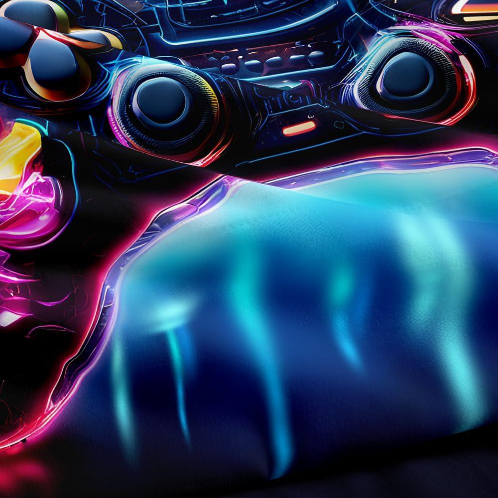 Juego de Edredón Twin 5PCS Helloosuu Gamer - Ropa de Cama