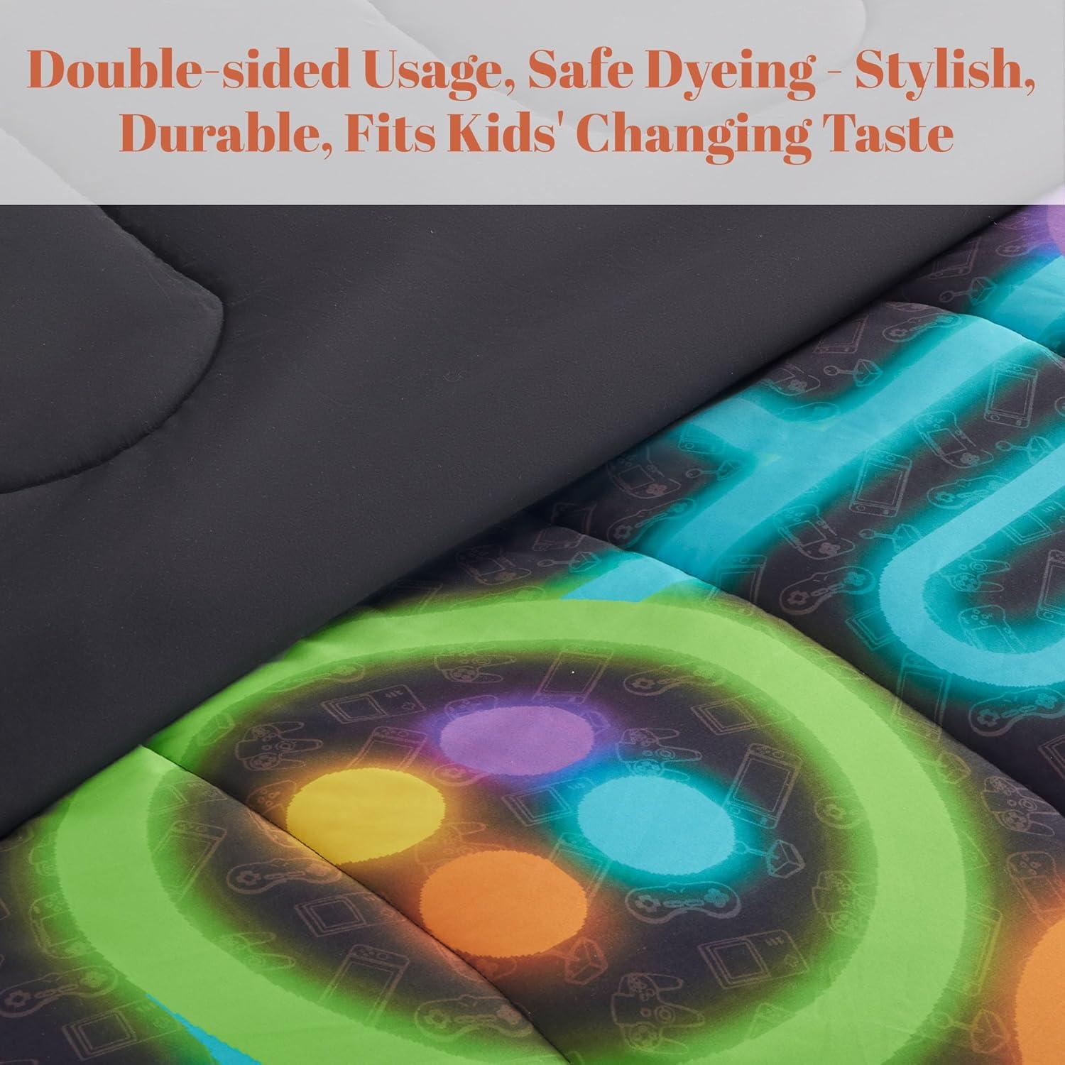 Conjunto de Edredón Twin Sonive 7 Piezas Conexión Nocturna