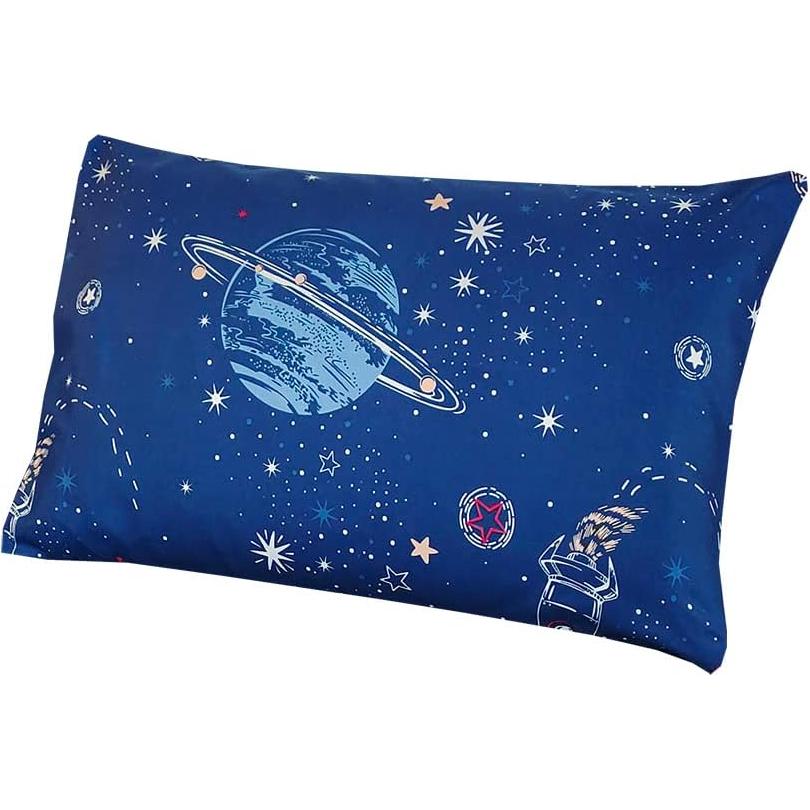 Juego de Sábanas Espaciales MAG Completo Microfibra Azul